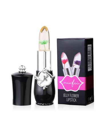 Ofanyia crystal flower jelly lipstick durable waterproof lips make-up temperature color change flower in lipstick lip balm lip moisturizer 05#