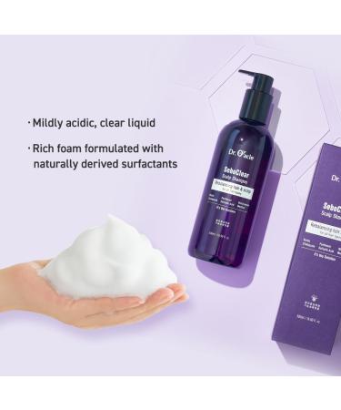 DR.ORACLE SeboClear Scalp Shampoo | Rebalancing Formula for All Hair Types | Biotin Niacinamide & Salicylic Acid - Buy Online on SooperMarket.com