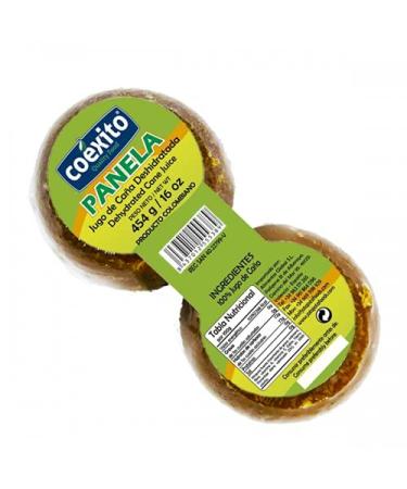 Coexito - Panela - fractionated concentrated cane sugar - 454 grams