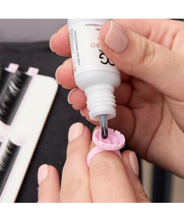 GladGirl False Eyelash Extension Glue - Fast-Dry 5ml Retention Up to 5 Weeks | Ideal for Classic Hybrid Volume & Mega Volume Lashes - Buy Online on SooperMarket.com