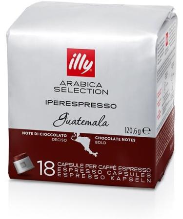 illy Guatemala Flavour Coffee Pods 18 Capsules - Buy Online on SooperMarket.com