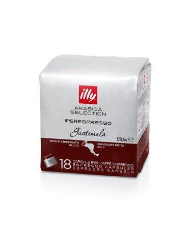 illy Guatemala Flavour Coffee Pods 18 Capsules