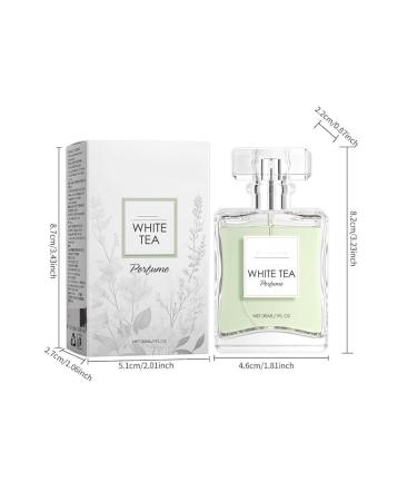 White Tea Perfume White Tea Eau De Toilette Spray Perfume for Women Refreshingly Elegant Long-Lasting Fragrance Women's Perfume Unveiling Sophisticated Charm (2 pack) - Buy Online on SooperMarket.com