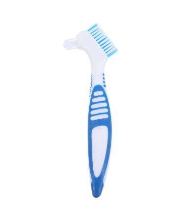 Turtle Shell Cleaning Brush Reptile Cleaning Brush Denture Brush for Shell Grip Cleaning Brush Double-side Tortoise Food Bristle Brush Household Plastic