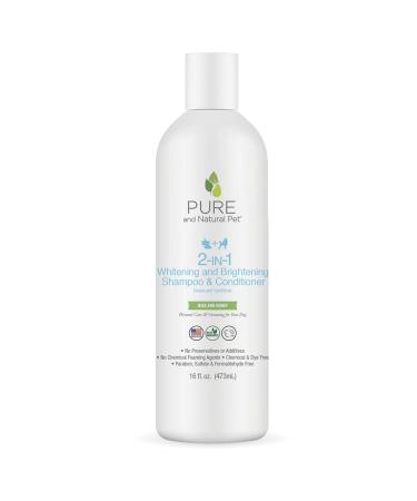 Pure and Natural Pet 2-in-1 Whitening & Brightening Shampoo & Conditioner