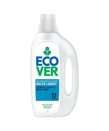Ecover Non-bio Laundry Liquid Lavender & Eucalyptus 17 wash 1.5L Eucalyptus Lavender 1.5 l (Pack of 1)