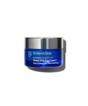 Dr Dennis Gross B Adaptive SuperFoods Stress SOS Eye Cream: For Tired Eyes  Worry Lines  Crepiness  and Puffiness  0.5 fl oz