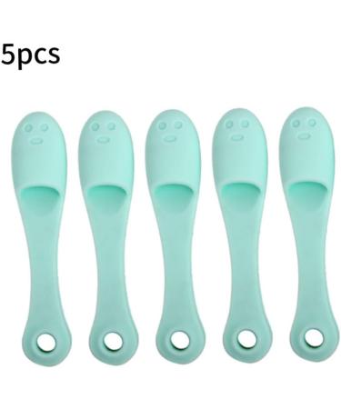 5PCS Silicone Nose Brush & Blackhead Remover - Exfoliating Face Scrubber Tool for Clean Pores | Skin Care Beauty Essentials - Buy Online on SooperMarket.com