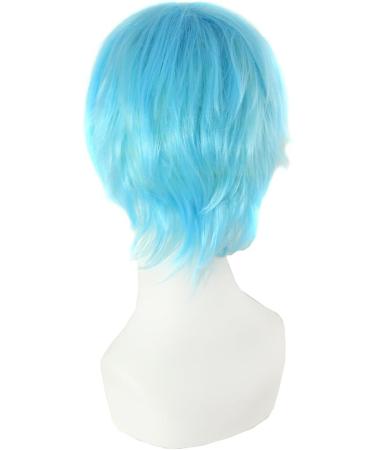 MapofBeauty 12 Express Individuality Role Playing Cosplay Short Wig - Light Blue - Buy Online on SooperMarket.com