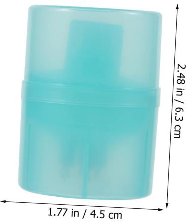 Hair Color Applicator Bottle Set Dying Tools with Comb & Dropper for Easy Hair Dyeing 6.3X4.5cm Blue - Buy Online on SooperMarket.com