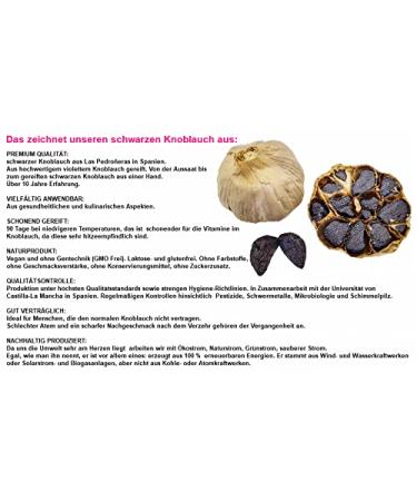 Buy Black Garlic - 3 Jars (50g Each) | Premium Peeled Black Garlic for Health & Flavor - International Shipping - Buy Online on SooperMarket.com