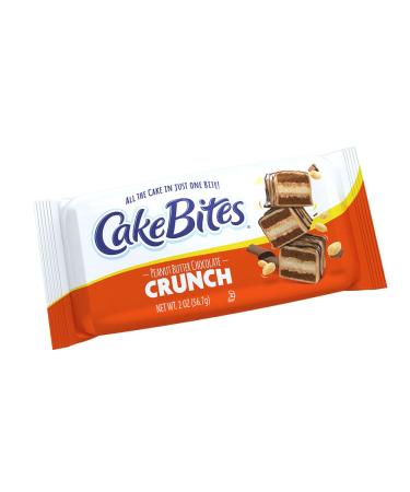 Original Cakebites by Cookies United - Peanut Butter Chocolate Ripple Snack, 12 Pack of 3 Cookies - Buy Online on SooperMarket.com