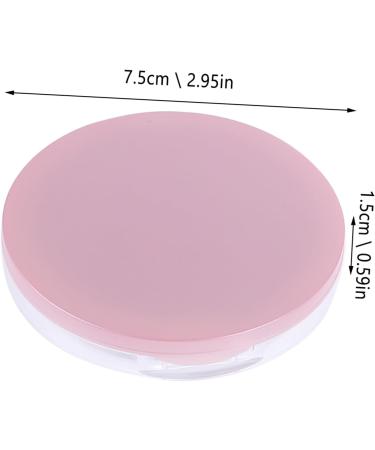 BELLIFFY 2pcs Dispensing Empty Toner Makeup Jar Refillable Loose Powder Holder Powder Puff Glass - Buy Online on SooperMarket.com