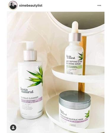 InstaNatural Age-Defying Serum | Anti-Aging & Skin Clearing | 1 fl oz - Buy Online on SooperMarket.com