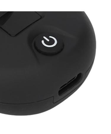 Buy Cordless Beard Grooming Trimmer - Low Noise LED Display Curved Blade Type-C - Perfect for Travel (Matte Black - Buy Online on SooperMarket.com