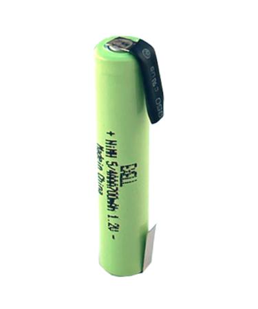 Exell 5/4AAA Size 1.2V 700mAh NiMH Rechargeable Battery w/Tabs for use with high power static applications (Telecoms Smart grid) radio controlled devices electric tools electric mopeds