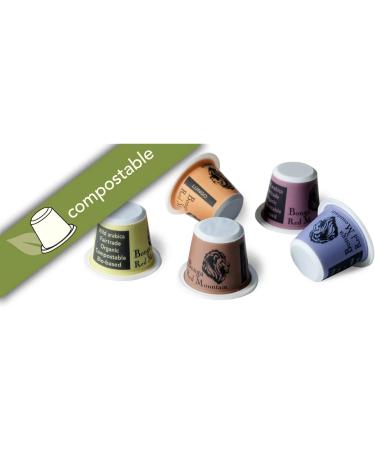 Bonga Red Mountain - kompo Bio Bonga Red Mountain capsules ristretto compostable (1 x 55g) - Buy Online on SooperMarket.com
