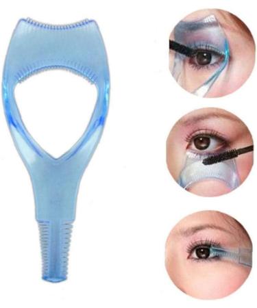 1Pc Blue Eyelash Tools Plastic Mascara Shield Applicator Protection Eyelash Guide for Top Bottom Eye Eyelash Card for Women Make-up - Buy Online on SooperMarket.com