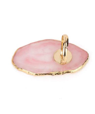 Resin Plastic Plate Dekaim Resin Mini Nail Art Gel Polish Color Mixing Plate Tips Display Holder Manicure Tool(Pink) - Buy Online on SooperMarket.com