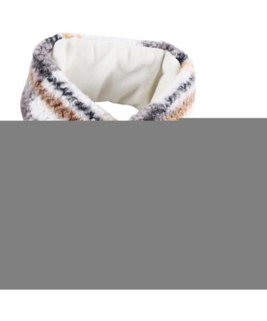 Vesone Neck Heating Pillow | Heated Scarf with 3 Temperature Settings | Versatile Neck Warmer for Men Women & Girls | Cream White Striped - Buy Online on SooperMarket.com