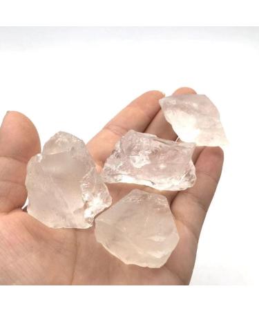 Natural Crystals and Stones 3pc Natrual Clear Quartz Crystal Raw Rock Polishing Stone for Reiki for Decoration kaixun - Buy Online on SooperMarket.com
