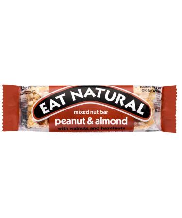 12 Pack of Eat Natural Peanut Almond & Hazelnut Bar 45g Hazelnut 12 Count (Pack of 1)