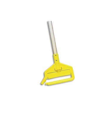 Rubbermaid Commercial Wooden Wet Mop Holder Handle Stick 60 Inch - Industrial Grade Heavy Duty Floor Cleaning (FGH116000000) - Buy Online on SooperMarket.com