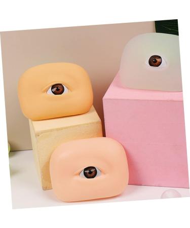 Healeved 8 Pcs Eye Practice Skin Fake Skin Eyebrow Practice Board Supplies Eyes Makeup - Buy Online on SooperMarket.com