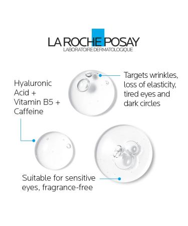 La Roche-Posay Hyalu B5 Eye Serum 15 ml - Hydrating & Anti-Aging Eye Treatment for All Skin Types | International Shipping Available - Buy Online on SooperMarket.com