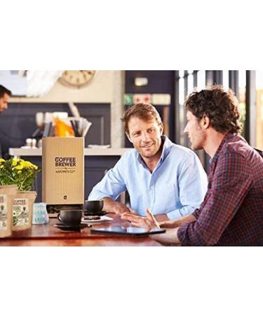 Coffeebrewer Desk Caf - Coffee Assortment Box with 25 Hand-Roasted Gourmet Coffee Bags - The Perfect Coffee at Work A Great Gift for The Working Coffee Lover Brown - Buy Online on SooperMarket.com