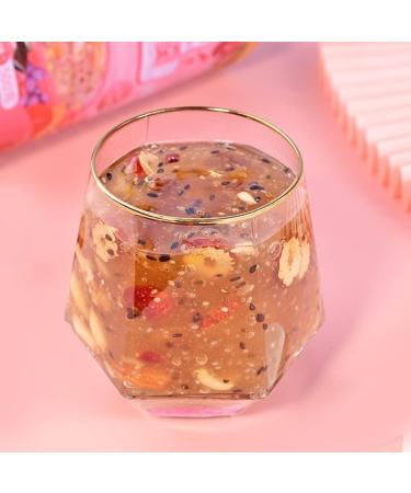 Chia Seeds Osmanthus Nuts Lotus Root Starch Soup Instant Brewed Meal Replacement Porridge Brewed Nut Lotus Root Starch Soup Nutritious and Healthy Breakfast (2 can) - Buy Online on SooperMarket.com