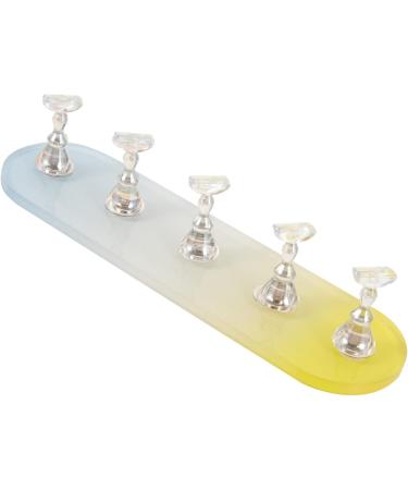 minkissy 4 Sets Nail Practice Holder Nail Display for Nail Painting Beauty Nail Stands Press on Nails Rack Beauty Nail Display Convenient Nail Stands Plastic Decorative Nails Accessories - Buy Online on SooperMarket.com