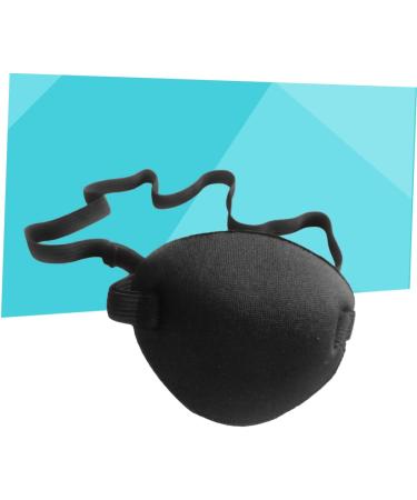 BCOATH 2pcs Lazy Eye Cover Eyepatch Pirate Eye Cover Adult Amblyopia Patches Pirate Cosplay Props Black - Buy Online on SooperMarket.com