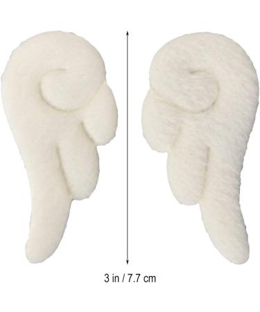 OSALADI 3 Pairs Angel Wings Hair Clip Cute Leather Hair Barrettes Cartoon Non Slip Clamps for Girl Cosplay - Buy Online on SooperMarket.com
