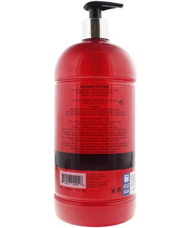 Mustang 3-In-1 Invigorating Body Wash 1000ml Red - Buy Online on SooperMarket.com