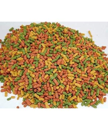 Fish feed Sahawa pond lining premium pond sticks 3-fold mix 3 liters goldfish feed koi lace pond feed (3 liters of Beuel) 3 l (1 Pack)