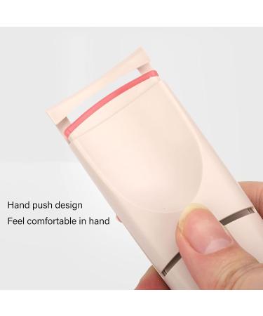 Verdant Touch Apricot Heated Lash Curler Heated Eyelash Curler USB Chargeable Electric Lash Curler 2 Gears Portable Long Lasting Heating Apricot - Buy Online on SooperMarket.com