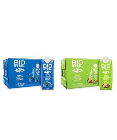BioSteel Sports Drink Great Tasting Hydration with 5 Essential Electrolytes & Drink Great Tasting Hydration with 5 Essential Electrolytes Cherry Lime Flavour 16.7 Fluid Ounces 12-Pack