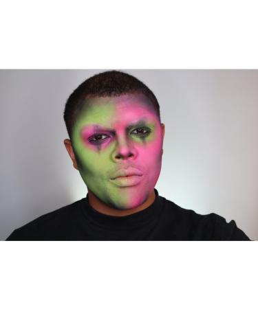 SK INFINITY Classic Fuchsia Pink Face and Body Paint 18ml - Professional Water Based Single Cake Makeup for Adults and Kids - Buy Online on SooperMarket.com