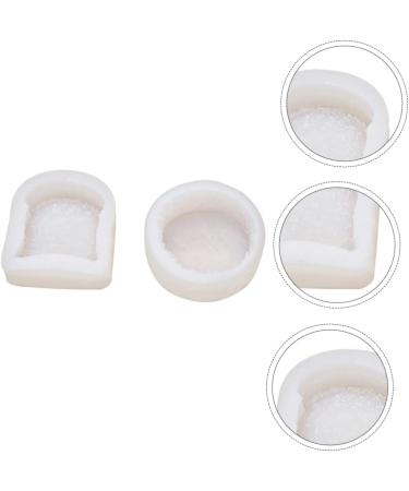 MAGICLULU 6 Pcs Cake Mold Silicone Baking Cup Cookie Cake Pan Cookie Silicone Cake Pan Ice Ball Mold Chocolate Making Mold Soap Candle Mold Mini Muffins Aroma White Bread Silica Gel Cake Pie Whitex3pcs 9X8X2.6CMx3pcs - Buy Online on SooperMarket.com