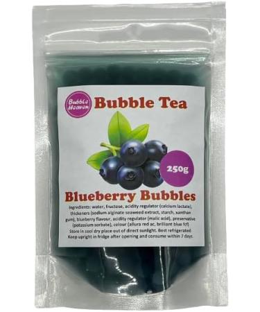 Fruity Green Apple with Blueberry Popping Bobas Bubble Tea Kit 3 to 6 Drinks - Buy Online on SooperMarket.com