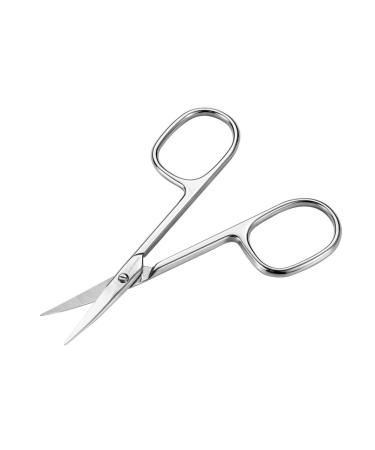 Jarvistar Professional Nail Scissors - Sharp Curved Stainless Steel Manicure & Pedicure Shears with Case | 95mm Bent Skin & Nail Clippers - Buy Online on SooperMarket.com