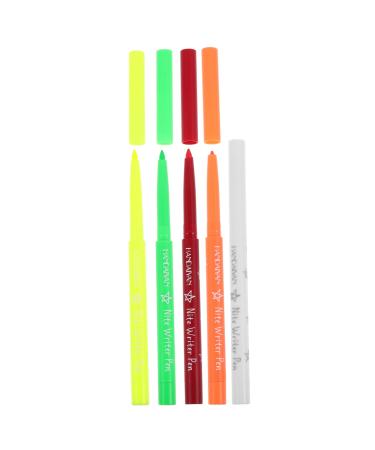 Mikinona 5pcs Halloween Paint Pen Women Makeup Tool Fluorescence Liner Make up Highlighter Eye Liner Plastic