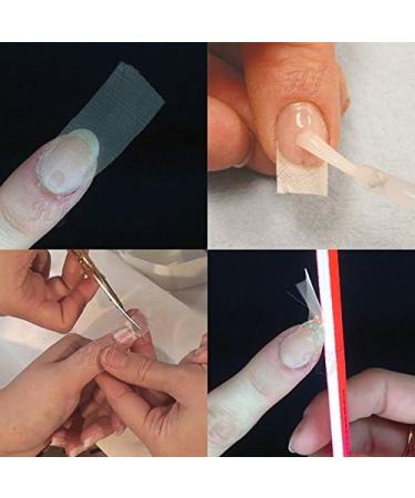 Strong Fiberglass Nail Wraps for Gel & Acrylic Nails - Pack of 2 - Buy Online on SooperMarket.com