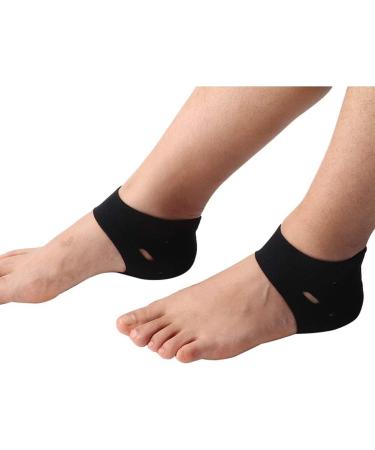 Moisturizing Heel Socks 3 Pairs Soft Heel Covers Foot Care Treatment Socks Dry Hard Cracked Skin Moisturizing Open Toes Comfortable Rest - Buy Online on SooperMarket.com