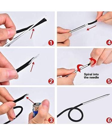 2pcs Stainless Steel Paracord Fids Needles 5*75mm for Camping & Hiking - Buy Online on SooperMarket.com