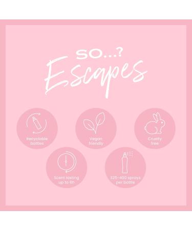 So Escapes Womens Gift Set with Ibiza Dream Bali Breeze Mykonos Nights & Hawaiian Honey Fragrance Spray Set (4 x 50ml) Sweet Getaway - Buy Online on SooperMarket.com