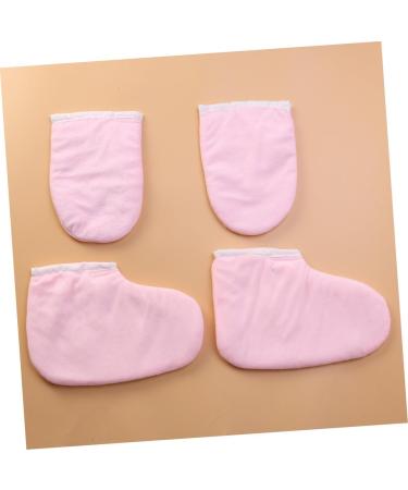 minkissy 2 Pairs Paraffin Wax Gloves Dry Hands Gloves Paraffin Wax Mittens Bath Mitt Heated Glives Mittens Kids Beauty Gloves Paraffin Wax Warmer Mittens Thermal Heated Mitt Product Care - Buy Online on SooperMarket.com