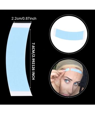 Pcivzxam 360Pc/10Bag Lace Super Tape Hair Double Sided Strips with Slitting Line Fixed Adhesive Wig Strip for Toupee Lace Sticker - Buy Online on SooperMarket.com