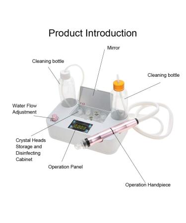 Portable Oxygen Spray Beauty Machine for Blackhead Clean and Skin Rejuvenation - Buy Online on SooperMarket.com